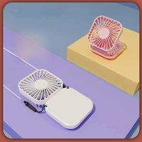 Mini Portable Folding Fan-Handheld USB Electric Fan For Rechargeable,Neck Fan, Desk Fan for Camping/Home/Gift