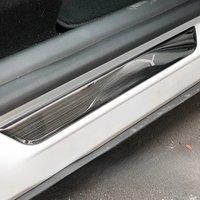 For Tesla 2025 Highland Model Y Car Threshold Protector Strips Stainless Steel Front Rear Door