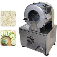 Electric Vegetable Cutting Machine Cutter Slicer Cabbage Chilli Potato Onion Slice Strip Dice Cutting Machine