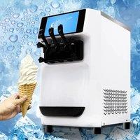 Multi Functional Touch Screen High-Efficiency Soft Ice Cream Machine, High-Power Frozen Yogurt Machine