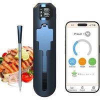 2025 New Dual-Probe Ceramic Kitchen Thermometer-IP67 Waterproof,Digital Display,Wireless Bluetooth,for Oven,Meat Cooking & BBQ