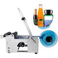 PBOBP Portable Small Manual Desktop for Small Businesses Label Printing Machine Table Top Sticker Labeling Machine For Bottle