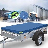 420D Oxford Cloth Trailer Cover Auto Roof Tent Heavy Duty Dustproof Waterproof Protector Cover