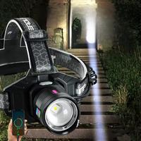 2025 Strong Light Led Headlight USB Rechargeable Powerful LED Headlamp Ultra Bright Head Flashlight