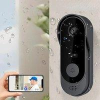Doorbell with Camera Wireless Bundle Video Doorbell WIFI 1080P HD Outdoor Phone Door Bell Camera
