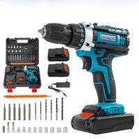 Gissam 25+1 torque electric impact screwdriver multifunctional cordless drill power tool setting