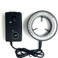 60 LED Lamp Beads Microscope Ring Light Source Stereo Microscope Search Light Fill Light LED Split