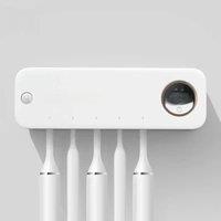 2025 Hot Sell Toothbrush Sterilizer Case Wall-mounted Disinfection Toothbrush Box Holder for Home
