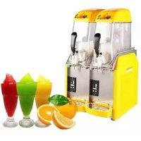 Two Tank 4L Slush Slushy Ice Maker Slushie Frozen Drink Smoothy Commercial Smoothie Cheap Snow Melting Machine