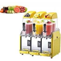 Automatic 12L*1/2/3/4 Frozen Snow Melting Machine Commercial Juicer Drink Mud Single Jars Ice Slush Making Machine