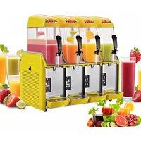 Commercial Factory Price 12L*4 Double Tank Frozen European Plug 220V Drink Slush Machine Control Snow Melting Machine