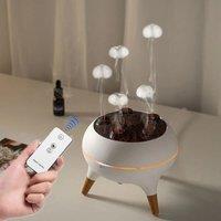 Dynamic Jellyfish Air Humidifier 250ml Essential Oil Diffuser Remote Control Bedroom Humidifier With