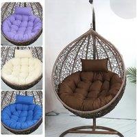 Hanging Swing S/L Unfilled or Filled Egg Basket Seat Chair Cushion Cover (NO Chair)Papasan Round