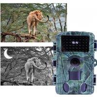 60MP WIFI Outdoor Hunting Trail Camera PR1600 4K Wildlife Cam Track Motion Activated Infrared Night