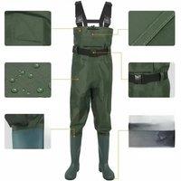Waterproof Fishing Nylon One-piece Trousers Non-slip Boots Men And Women Beach Camping Hunting