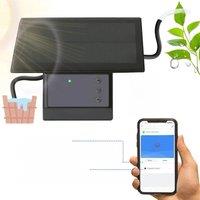 Tuya Wifi Solar Power Timer Pump Automatic Drip Irrigation Kit Garden APP Remote Control Watering