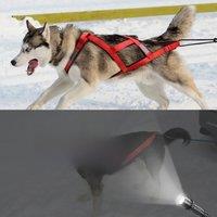 Dog Sled Harness Pet Weight Pulling Sledding Harness Mushing X Back Harness For Large Dogs Husky