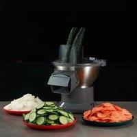 Automatic Small Mushroom Ham Chopping Machine White Radish Potato Shredding Machine