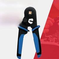 High Quality Anti-Pinch Hand Tubular Terminal Crimping Pliers HSC8 6-4 Crimp Range AWG 23-7 Ergonomic handle design