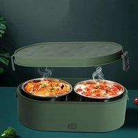 Electric Mini Lunch Box USB Charging Food Heater Container Car Home Travel Portable Rice Cooker