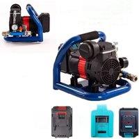 Lithium Battery Air Compressor Small Portable Wireless Air Pump Installed In Vehicle Rechargeable Lithium Battery Air Compressor