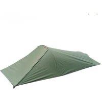 Ultralight Outdoor Single Person Camping Tent Water Resistant Tent Aviation Aluminum Support