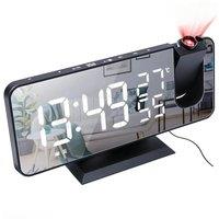 Radio LED Digital Smart Alarm Clock Watch Table Electronic Desktop Clocks USB Wake Up Clock with