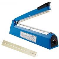 Manual Impulse Sealing Machine Film Sealer Aluminum Plastic Bag Heating Sealer Heat Poly Bag Hot