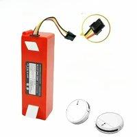 14.4V 5200-12800mAh 100% original Xiaomi robot vacuum cleaner battery replacement S50 S51 S55 T60
