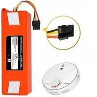 14.4V 9800mAh Li-ion Robot Vacuum Cleaner Replacement Battery Tool ,for Xiaomi Robot Sweeper S50 S51 S55 Accessories Spare Parts