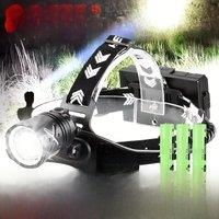 Strong Light Headlamp Portable LED Sensor Headlamp USB Rechargeable Head Flashlight Outdoor Camping Fishing Emergency Lantern