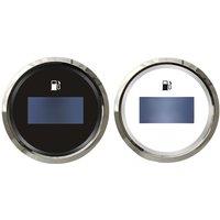 KUS 0-100% Display Digital Fuel Level Gauges 52mm Black Fuel Level Meters 0-190ohm or 240-33ohm for Car Boat Truck