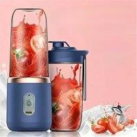 Portable Blender Bottle Electric 6 Blades Multifunction Juice Blender Fresh Juice Smoothie Blender