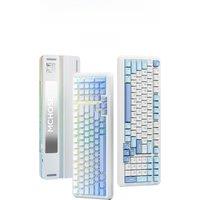 MCHOSE K99 Wireless Gaming Keyboard 98% Gasket Mechanical Keyboard Customized BT5.0/USB-C/2.4GHz Creamy 6000mAh Hot Swappable