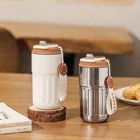 Stainless Steel Insulated Cup Display Temperature Coffee Cup Intelligent Car Mounted Water Cup Gift