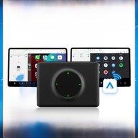 CarlinKit USB Adapter Wireless Android Auto CarPlay 2-In-1 Smart Box For Tesla Model 3 Model Y 2.4G&5Ghz WiFi BLE Auto Connect
