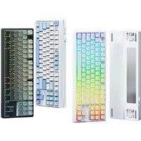 Mchose K87 Mechanical Keyboard Tri-Mode Wireless Office/Gaming Keyboard Gasket Structure Full Key