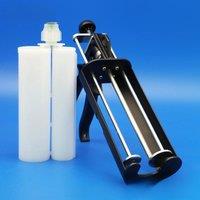 400ML 2:1 Epoxy Adhesives Dispensing Gun 2K Kit Portable Double Tube Mixing Dispenser Loctite ARALDITE 3M Cartridge AB Glue Gun