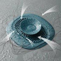 Bathroom Washbasin Drain Hair Catcher Irregular Pattern Bath Stopper Plug Sink Strainer Filter