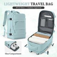 Women Men Hand Luggage Backpack Business College Laptop Travel Backpack Waterproof Carry on Mochila Viaje Cabina Avion 40x20x25