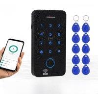 WiFi Fingerprint Access Controller Outdoor Waterproof Standalone RFID Keypad System 125KHz 13.56MHz WG26 Smart APP Unlock