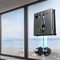 Atomizing Window Cleaning Robot High Suction Electric Window Cleaner Robot Anti-falling Remote