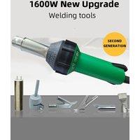 220V 1600W Automatic Handheld Plastic Welding Gun Hot Air Torch Heat Gun Welder for PVC Vinyl Floor PP PE Plastic Repair
