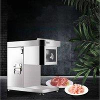 Electric Meat Cutting Machine 110V/220V Meat Cutter Commercial Home Stainless Steel Vegetable Cutter Machine Meat Slicer