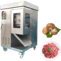 Beef Slicer Machine Fish Meat Shredding Machine Double Knife Group Shredder Meat Cutting Machine Vertcial Type Vegetable Slicer