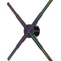 50cm Wifi Holographic Fan 3D Advertising Machine 576 LED Sign Neon Smart HD Player Free large-capacity memory card