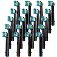 Compatible with Oral B Electric Toothbrush Replacement Brush Heads, Professional Toothbrush Head for Pro 100/500/1000/1500/7500