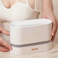 Creative Design Flame Ultrasonic Essential Oil Diffuser 180ml USB Cool mist Humidifier With 2 gears