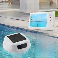 2025 NEW Intelligent Solar Powered Pool Thermometer With LED Digital Gauge 100 Meter Wireless