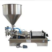 Stainless steel quantitative paste filling machine foot control semi-automatic commercial filling machine